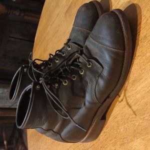 Chippewa Boots Mens 10D Brown Katahdin Iron Works Engineer 0DRY9